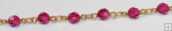 5000 6mm Fucshia (Gold)