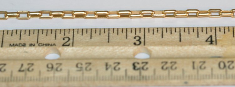 Satin Gold Chain - SG 12 - Click Image to Close