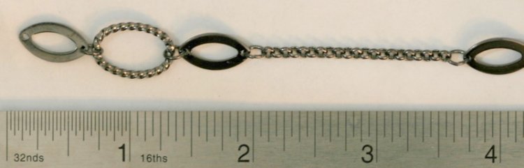 Gun Metal Chain - B 54 - Click Image to Close