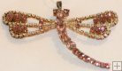 Dragonfly Pendant Light Amethyst