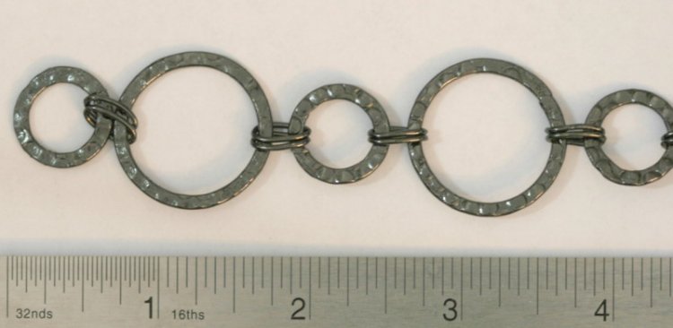 Gun Metal Chain - B 39 - Click Image to Close