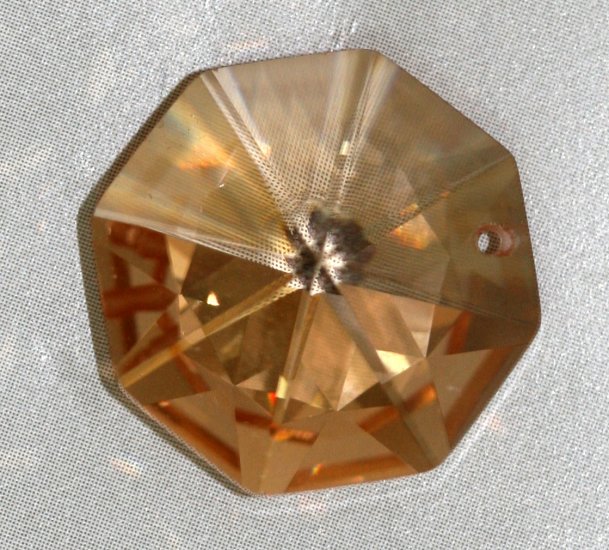 16x16mm Dark Champagne CZ - Click Image to Close