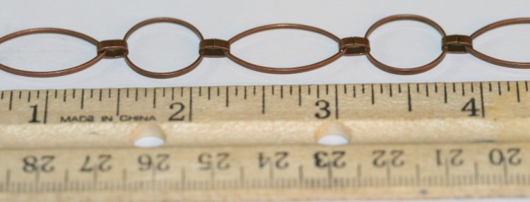 Antique Copper Chain - AC 4 - Click Image to Close