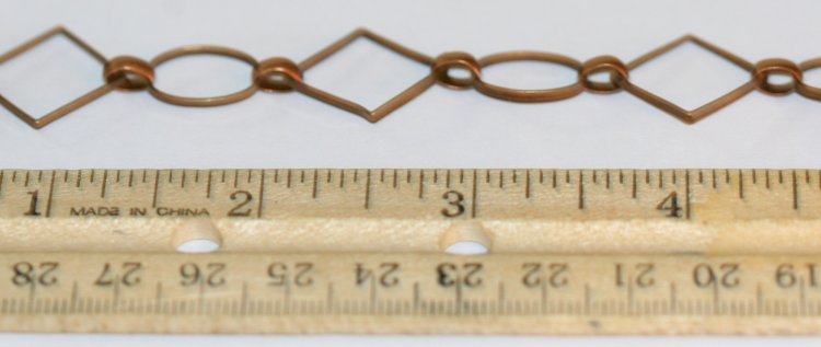 Antique Copper Chain - AC 20 - Click Image to Close