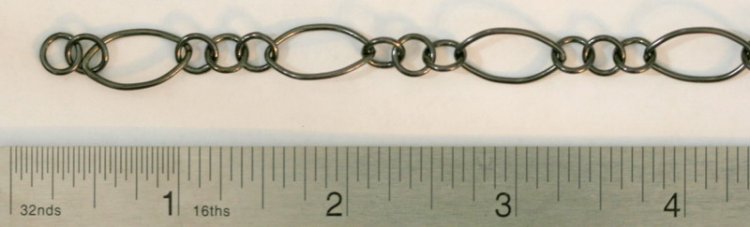 Gun Metal Chain - B 44 - Click Image to Close