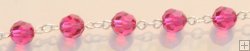 5000 8mm Fucshia (Silver)