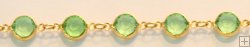 1128 SS 29 Peridot (Gold)