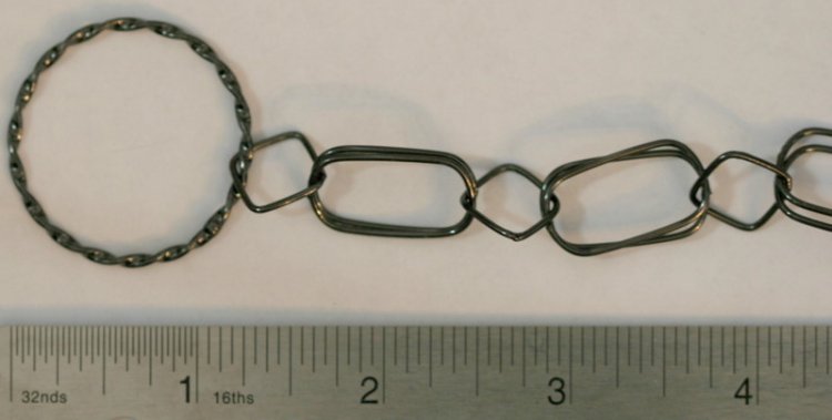 Gun Metal Chain - B 47 - Click Image to Close