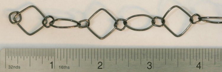 Gun Metal Chain - B 55 - Click Image to Close