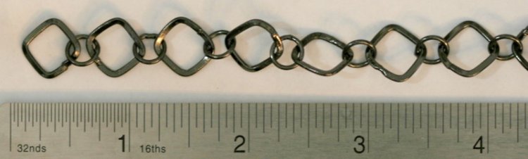 Gun Metal Chain - B 51 - Click Image to Close