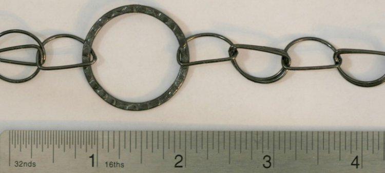 Gun Metal Chain - B 43 - Click Image to Close