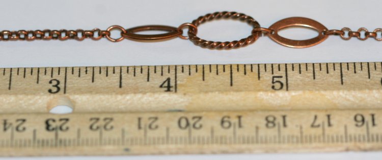 Antique Copper Chain - AC 13 - Click Image to Close