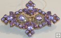 A1 Brooch Violet