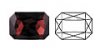 4627 RECTANGULAR FANCY STONE