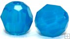 5000 6mm Carribean Blue Opal