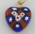 Murano Heart ( 0.50 x 0.50 in.) # 10