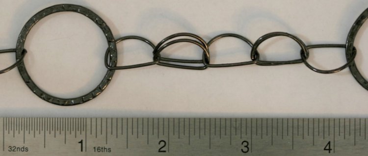 Gun Metal Chain - B 37 - Click Image to Close