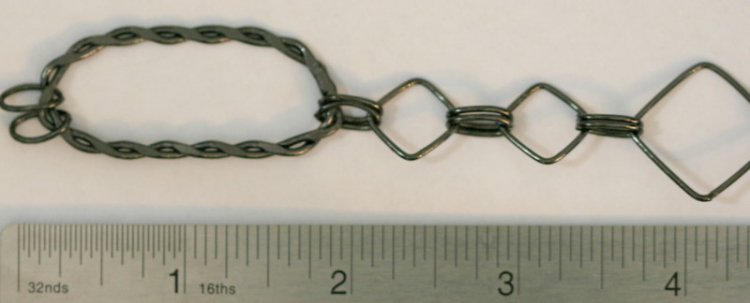Gun Metal Chain - B 34 - Click Image to Close