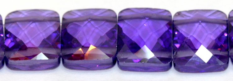 8x10mm Dark Purple CZ - Click Image to Close