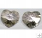 6202 14.4x14mm Crystal Silver Shade