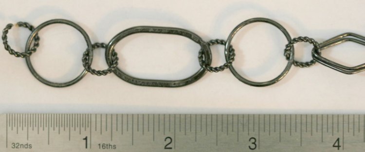 Gun Metal Chain - B 21 - Click Image to Close