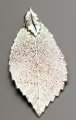 Rose Leaf Dip In Silver Appx.size 1 x 1 in.