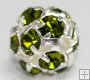 8mm Olivine Fire Ball