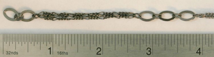 Gun Metal Chain - B 58 - Click Image to Close