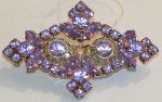 A1 Brooch Violet