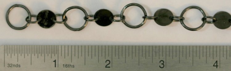 Gun Metal Chain - B 24 - Click Image to Close