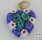 Murano Heart ( 0.50 x 0.50 in.) # 08