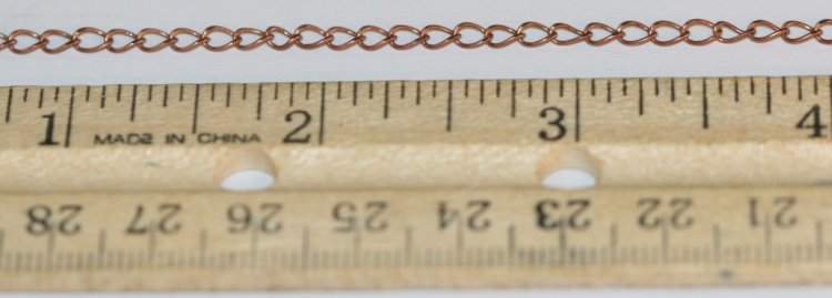 Antique Copper Chain - AC 6 - Click Image to Close