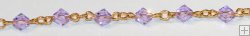 5328 6mm Violet (Gold)