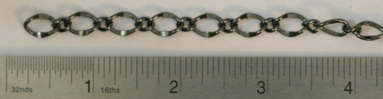 Gun Metal Chain - B 23 - Click Image to Close