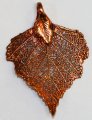 Birch Leaf Dip in Copper Appx.size 1 x 0.50 in.