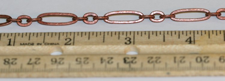 Antique Copper Chain - AC 22 - Click Image to Close