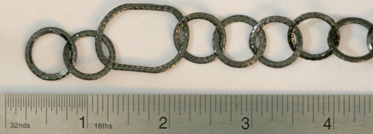 Gun Metal Chain - B 36 - Click Image to Close