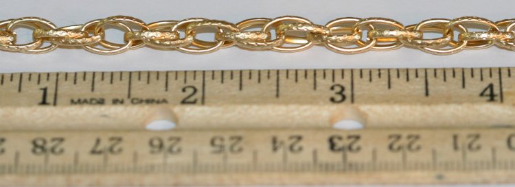 Satin Gold Chain - SG 7 - Click Image to Close