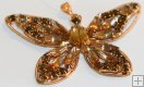 Butterfly Pendant Light Colorado Topaz