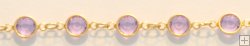 1128 SS 39 Light Amethyst (Gold)