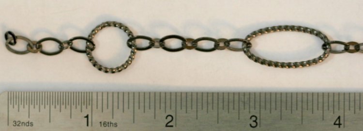 Gun Metal Chain - B 42 - Click Image to Close