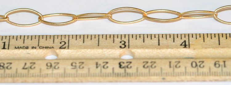 Satin Gold Chain - SG 5 - Click Image to Close