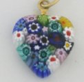 Murano Heart ( 0.50 x 0.50 in.) # 07