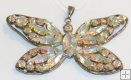 Butterfly Pendant Crystal AB