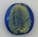 Murano Glass Schiacciata (1 x 0.75 in.) # 03