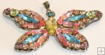 Butterfly Pendant Multicolor
