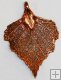 Birch Leaf Dip in Copper Appx.size 1 x 0.50 in.