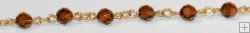 5000 6mm Smoked Topaz (Gold)