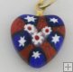 Murano Heart ( 0.50 x 0.50 in.) # 10