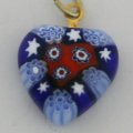 Murano Heart ( 0.50 x 0.50 in.) # 09